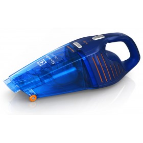 Aspirator de mana Electrolux Wet & Dry ZB5104WD, 4.8 V, 0.5 l, Dubla filtrare, Albastru